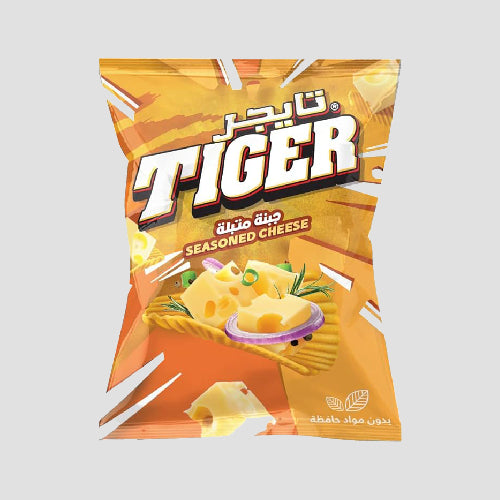 Tiger Mega Seasoned Cheese Chips / 170g
