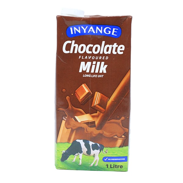 Inyange Chocolate Flavoured Milk 1L x 12