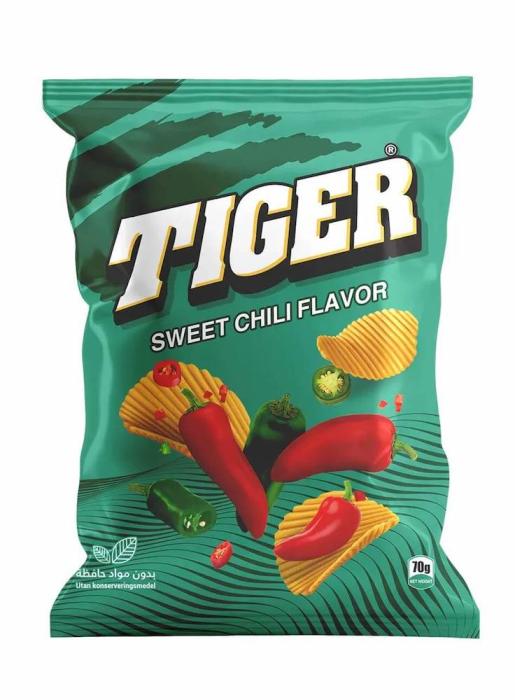 Tiger Sweet Chili Flavored Chips