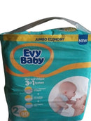 Evy Baby Diapers Jumbo Pack Size 2