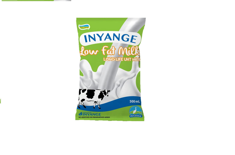 Inyange Long Life Milk 500ml x 12 *Choose Whole or Low Fat