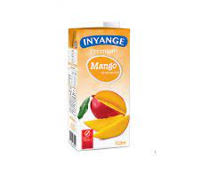 Inyange Mango Juice - Jus y'Imyembe 12 x 1L