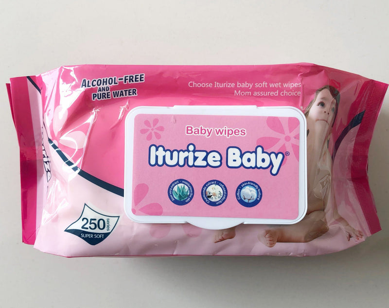 Iturize Baby Wipes - Lingettes Iturize /250 Wipes